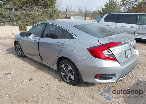 2019 Honda Civic Lx from USA, damaged, VIN 2HGFC2F62KH593949
